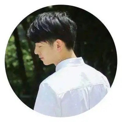 治愈系红白色头像男陈奕