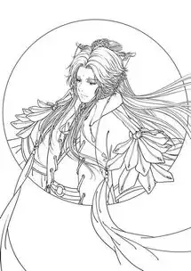干货唯美古风动漫人物临摹线稿素材,绘画入门学习