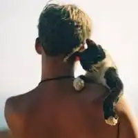 好看的欧美范情侣头像