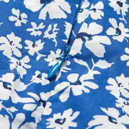 迷你巴拉巴拉女童碎花连衣裙2019夏季高腰宽松公主裙韩版儿童裙子蓝白色调0381130cm蜜芽,中国领先的进口母婴限时特卖商城