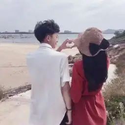 黄系情侣头像高清双人qq