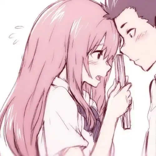 头像动漫色系情头