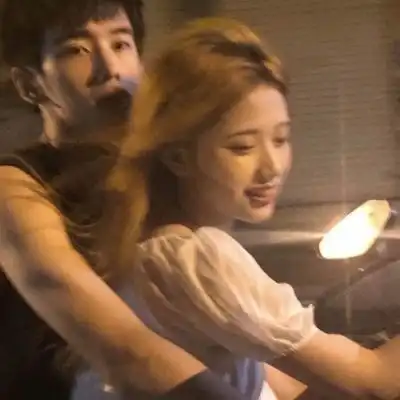 情侣头像真人禁欲系情头