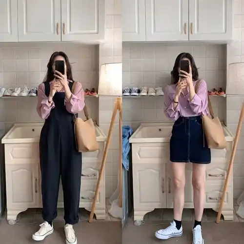 韩系女神怎么穿14套清甜不腻搭配,简单又好学
