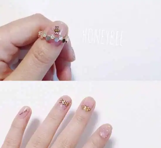 简约系头像女生美甲