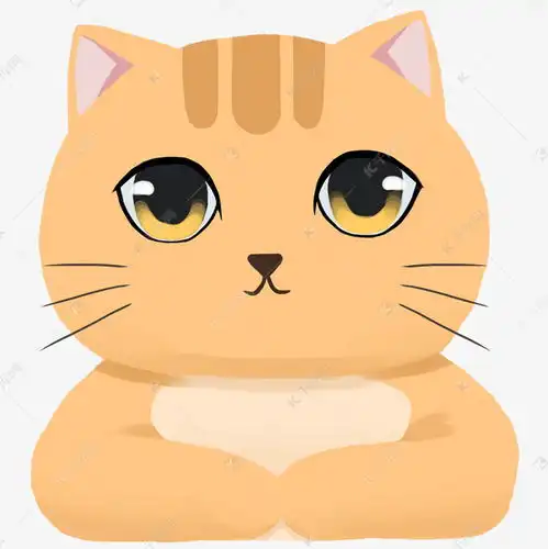 肥胖橘猫可爱卡通猫咪素材图片免费下载千库网
