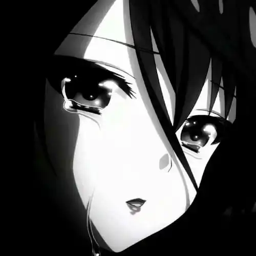 女生头像丧系单人动漫女