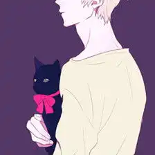 猫系男生动漫可爱头像男