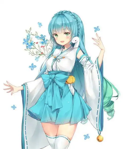 清纯萌系少女高清壁纸,动漫二次元