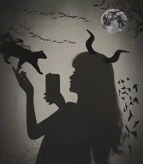渣女头像系列2心里有个恶魔