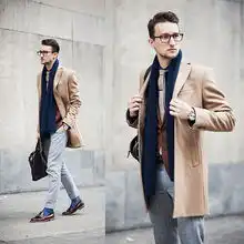 型男示范温暖黄色系实用性穿搭