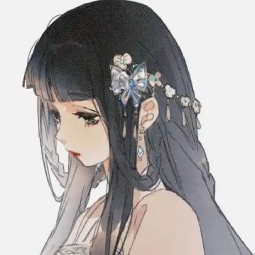 女头像动漫古风清秀情头