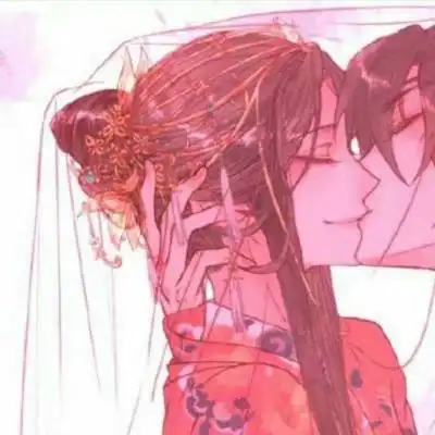 情头婚纱系一左一右头像