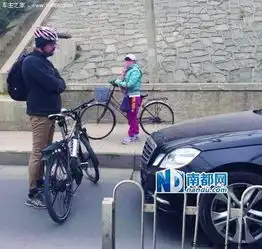老外阻轿车使用自行车道获万名网友点赞
