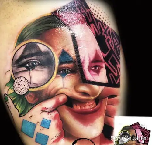 种种小丑,其实都是人罢了文身图案整理