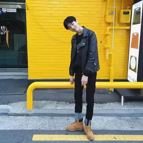 橙色系男头像图片大全男