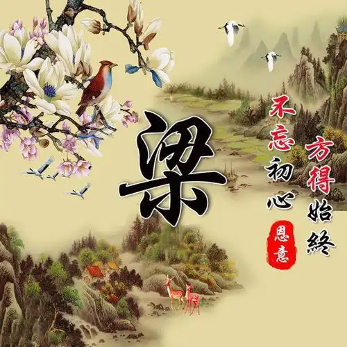 来换个专属微信头像吧,唯美古风藏头诗姓氏头像,留名字我设计