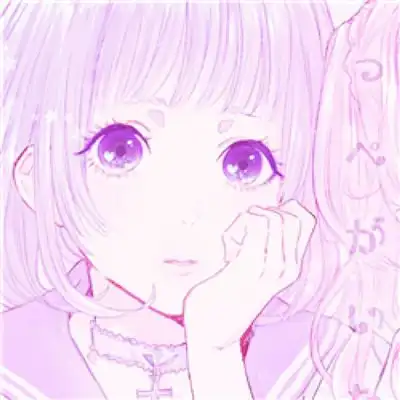 闺蜜头像动漫软妹粉色一人一张,有闺蜜的小姐别忘了爱人