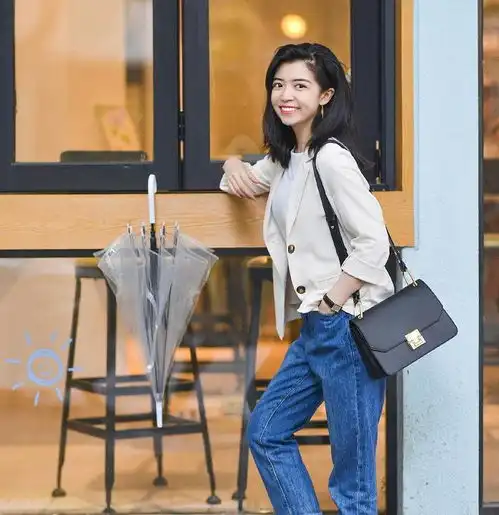 穿西装还配打底裤别土了今年流行三木的5种穿法,贼好看