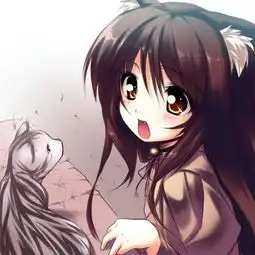 长有八重齿的萌系动漫人物