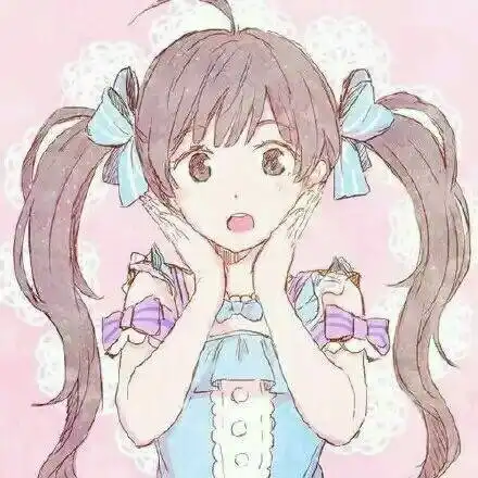 二次元可爱头像萌系少女