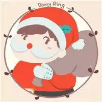 情侣搞怪头像动漫圣诞节
