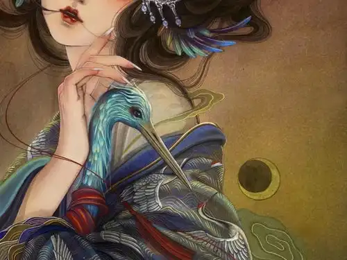 画皮难画骨,一提笔就成仙,看了她笔下的女妖,才知道什么叫英雄难过美人关