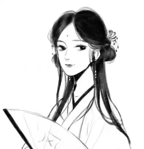 古风头像涉江而过,芙蓉千朵,诗也简单,人也简单