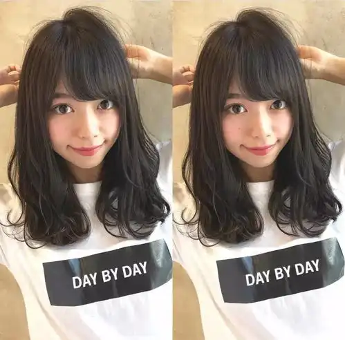 高人气中长发卷发发型流行趋势