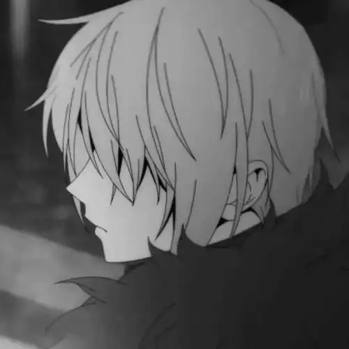 想要白色和蓝色头发的动漫男生头像,球球了