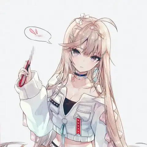 二次元小仙女清晰头像480x480快手专用动漫头像