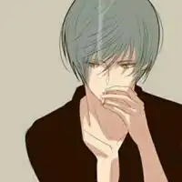 卡通烟男生头像男人