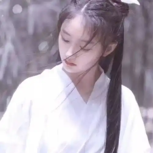 头像集古风头像岁月静好,夜色温柔你还没来,我怎敢老去