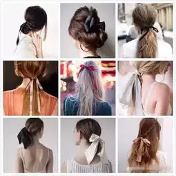 好看美系女头像蝴蝶结