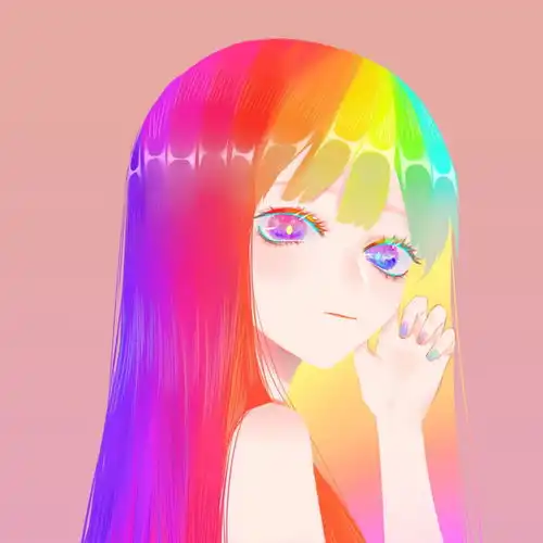 开心的头像卡通艾莎