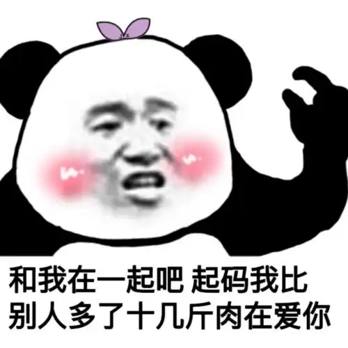 熊猫头表情包i快了已经在做了