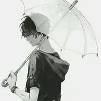 系列头像男黑白