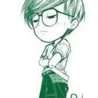 简单的动漫素描男头像微信头像图片大全