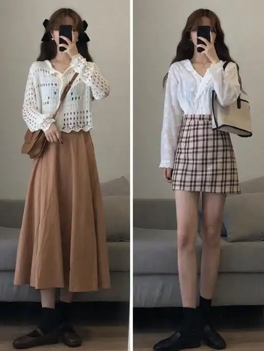 戈蔓婷穿搭技巧初秋小个子女生穿搭图片