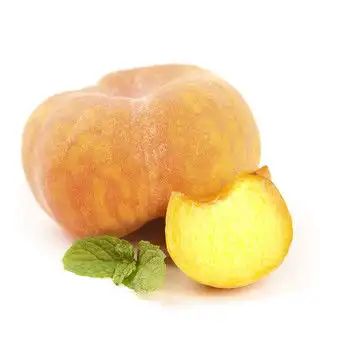 白底上放着切开的黄金蟠桃,蔬菜水果,食品餐饮,摄影素材,汇图网