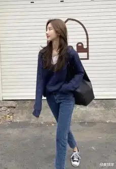 韩系风格女生图片早秋