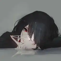 暗黑系女生头像再重要的人让你失望多了也就变得不重要了