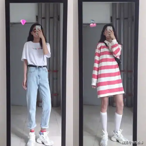 18套适合野餐拍照的学生党穿搭,可盐可甜的少女系,合照美上天