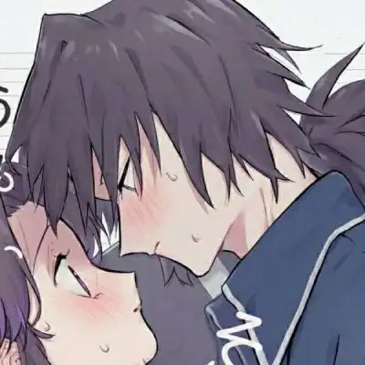 一对两张的可爱动漫情侣狗头看情侣头像我要个性网