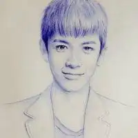 哪位善良的女神男神给我素描的情侣头像膜拜跪求