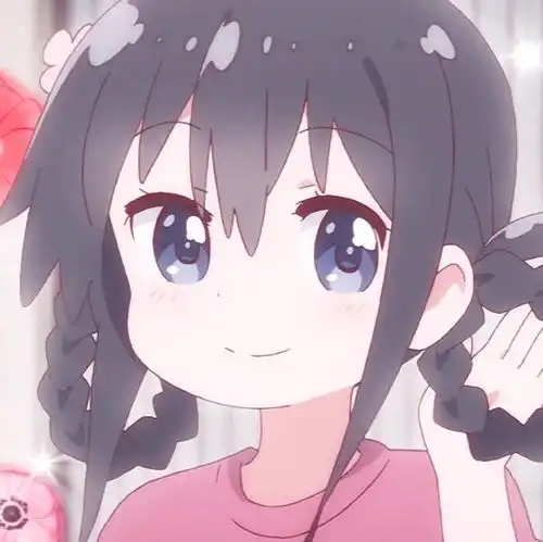 二次元萌系情侣头像猫耳动漫少女