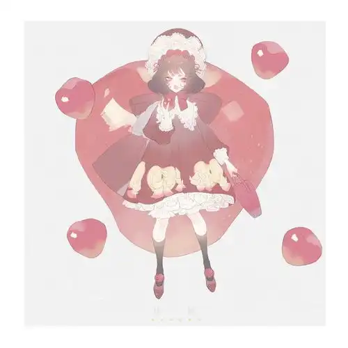 二次元绘画好喜欢这种纯色画风,看着太舒服了