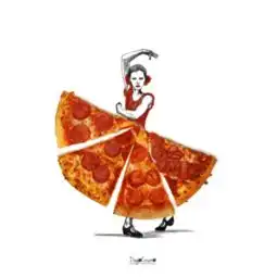 吃货的神奇脑洞食物变名画作品更有味组图