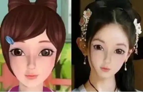 叶罗丽动漫形象与古人形象对比,灵公主像仙女,冰公主太高贵