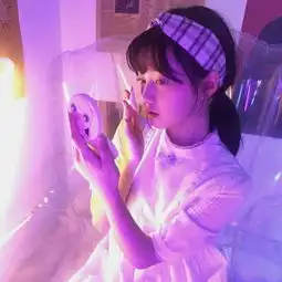 女生头像紫色系霸气快照